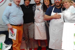 fiera Verona 2015 con cuochi di Master Chef