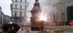 Pasqua a Firenze, scoppio del carro