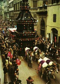 pasqua fiorentina il carro