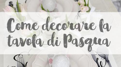 decorare la tavola