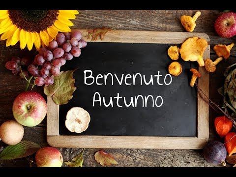 benvenuto autunno